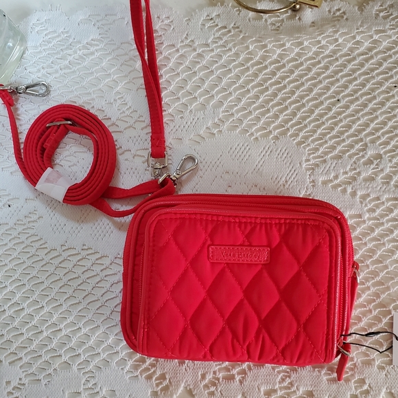NWT Vera Bradley on the square wristlet